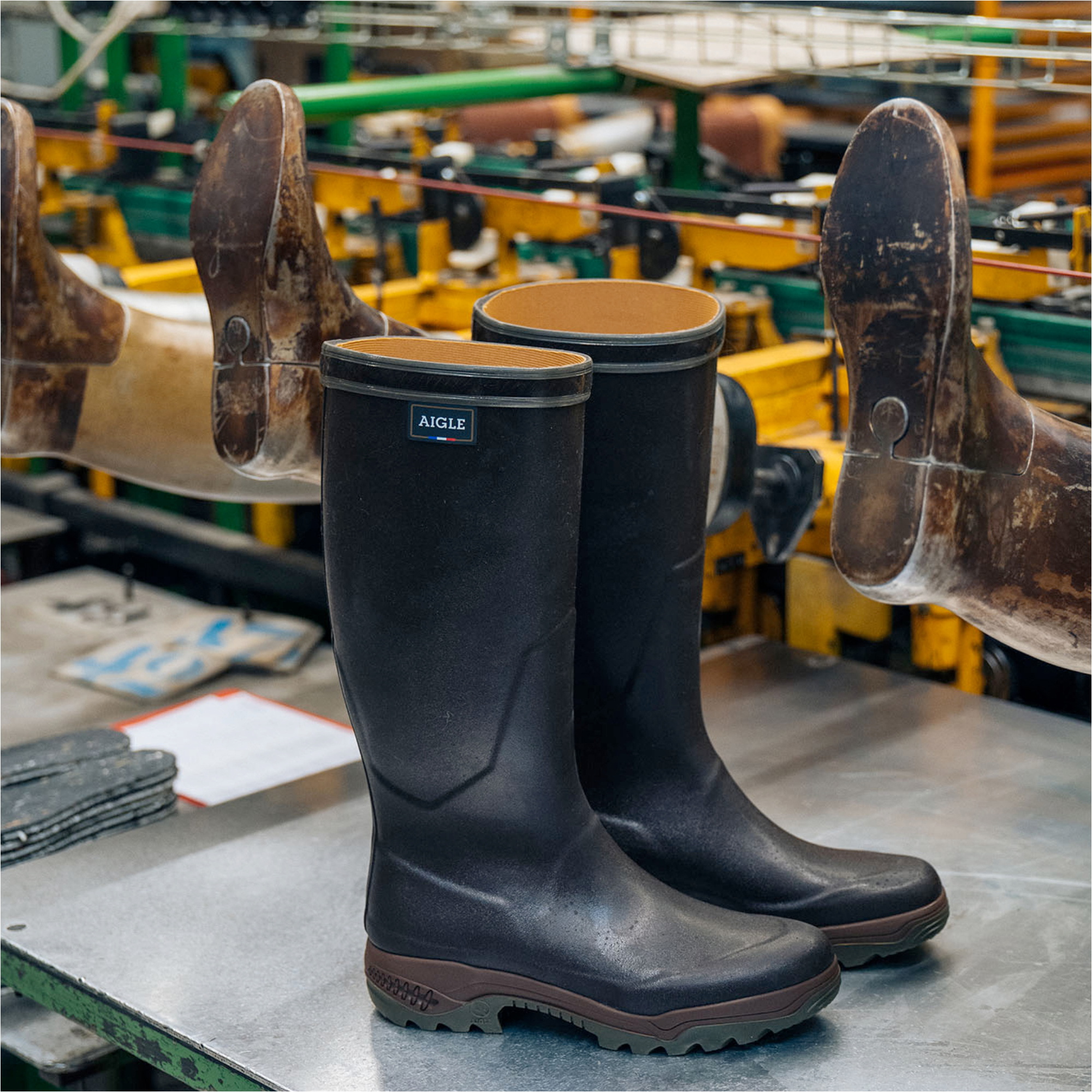 2025 Aigle Herren Parcours 2 Wellington Stiefel 84208 - Bronze